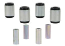 Whiteline Plus 03+ Nissan 350z / Infiniti G35 Rear Upper Inner Control Arm Bushing Kit-4