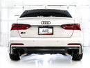 AWE Tuning 19-23 Audi C8 S6/S7 2.9T V6 AWD Track Edition Exhaust - Diamond Black Tips-7