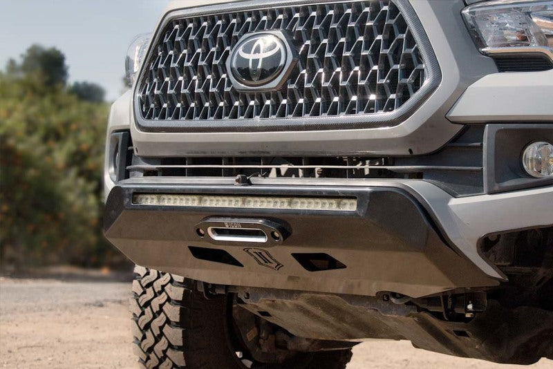 ICON 2016+ Toyota Tacoma Front Impact Bumper - 0