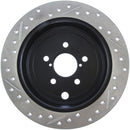 StopTech 08-10 Impreza WRX (Exc STi)/08-10 Impreza Coupe/Sedan Slotted & Drilled Left Rear Rotor-10