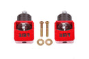 BMR Chevy SS and Pontiac G8 Motor Mount Kit (Solid Bushings) Red-1