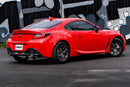 MBRP 13-16 Subaru BRZ 2.0L/ 2.4L 3in Dual Split Rear Cat Back w/Burnt End Tips- T304-4