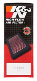 K&N Replacement Air Filter AIR FILTER, CHEV CAMARO 2.8L 1985-89, 5.0L 1985-92, 5.7L 1987-92-8