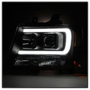 Spyder 07-14 Chevy Suburban/1500/2500/Tahoe V2 Projector Headlights Blk PRO-YD-CSUB07V2-DRL-BK-13
