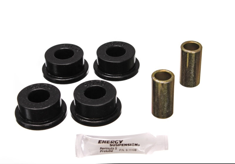 Energy Suspension 80-98 Ford F-250 4WD/F350 4WD Black Front Frame Shackle Bushing Set - 0