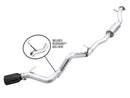 AWE Tuning 2021+ Ford Bronco 0FG Single Rear Exit Exhaust w/Diamond Black Tip & Bash Guard-9