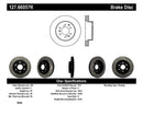 StopTech 05-10 GMC Sierra 1500 (w Rear Drum) / 07-09 GMC Yukon Front Right Slotted & Drilled Rotor-3