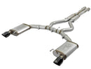 aFe 11-21 Dodge Durango V6-3.6L / V8-5.7L MACH Force-Xp 304 SS Cat-Back Exhaust System w/ Black Tip-2