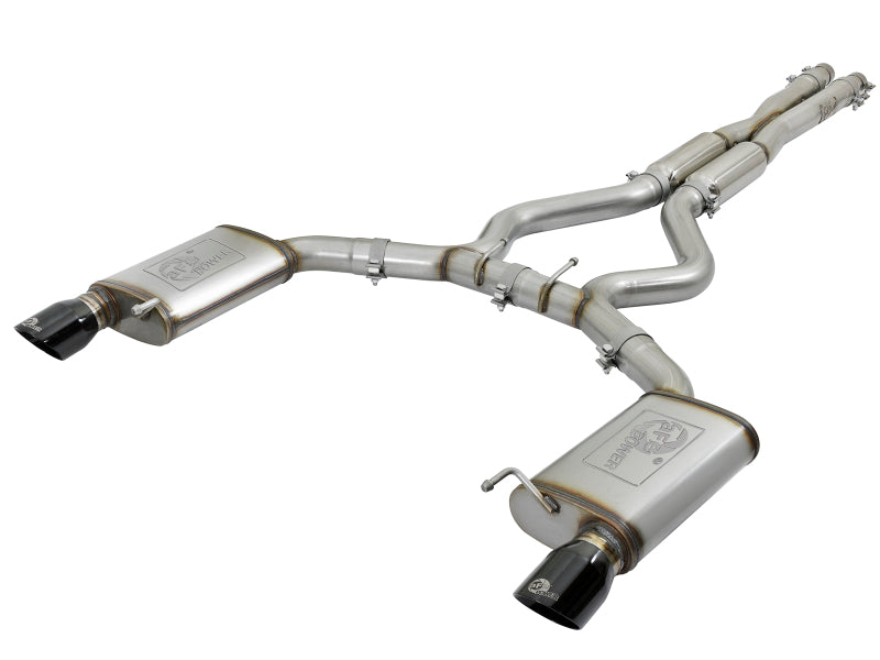 aFe 11-21 Dodge Durango V6-3.6L / V8-5.7L MACH Force-Xp 304 SS Cat-Back Exhaust System w/ Black Tip - 0