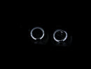 ANZO 2000-2004 Infiniti I30 Projector Headlights w/ Halo Black-10