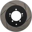 StopTech Power Slot 03-06 Evo 8 & 9 Slotted Left Rear Rotor-1