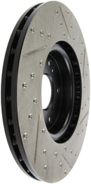 StopTech 04-08 Acura TL (Brembo Caliber) SportStop Slotted &amp; Drilled Right Front Rotor-9