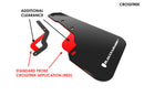 Rally Armor 18-23 Subaru Crosstrek Black UR Mud Flap w/Red Logo-3