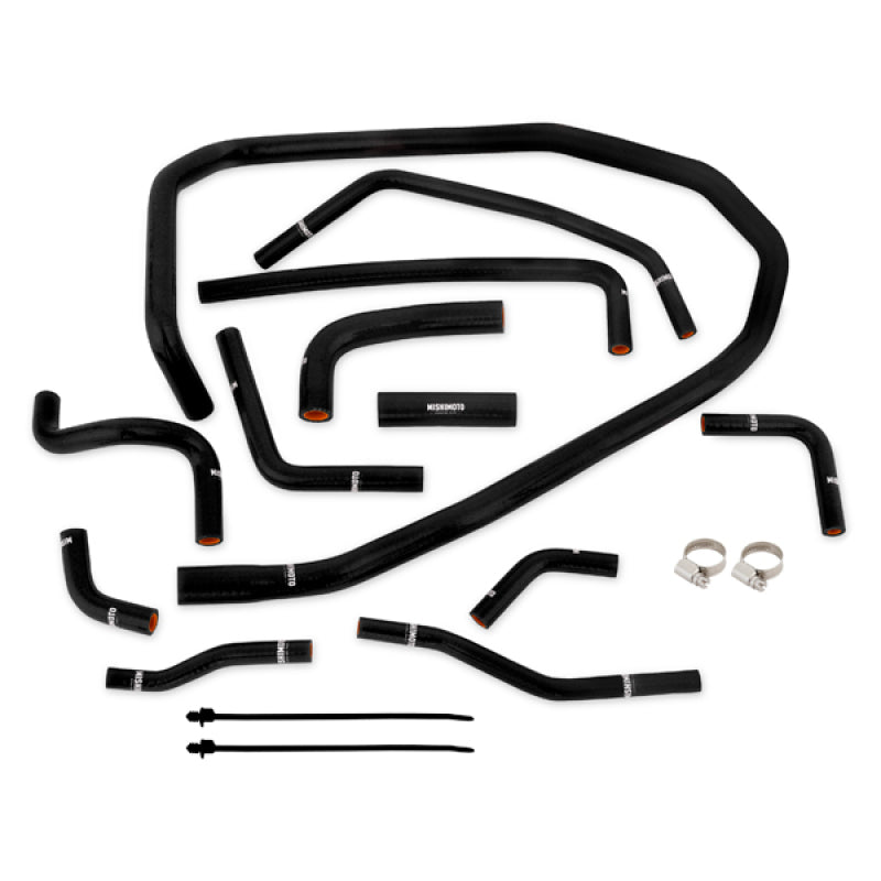 Mishimoto 2015 Subaru WRX Black Silicone Radiator Coolant Ancillary Hoses Kit - 0