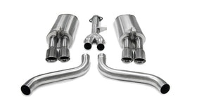 Corsa 1986-1991 Chevrolet Corvette C4 5.7L V8 L98 Polished Sport Cat-Back Exhaust - 0