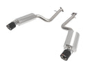 aFe Lexus IS350 14-22 V6-3.5L Takeda Axle-Back Exhaust System- Carbon Fiber Tip-1