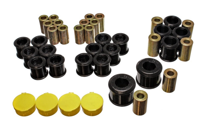 Energy Suspension 90-96 Nissan 300ZX Black Rear Control Arm Bushing Set - 0