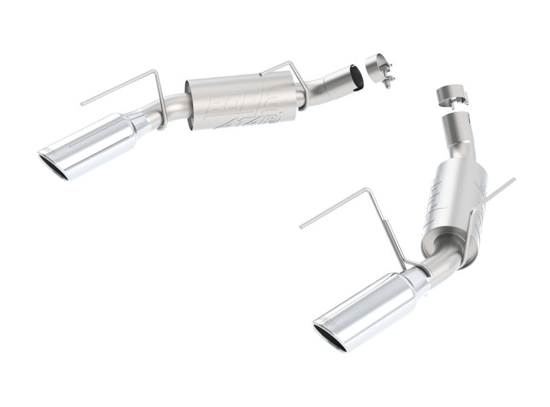 Borla 05-09 Mustang GT/Bullitt 4.6L 8cyl Aggressive ATAK Exhaust (rear section only) - 0