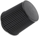 K&N Universal Rubber Filter-Round Tapered 4.5in Flange ID x 8in Base OD x 6.625in Top OD x 8in H-1