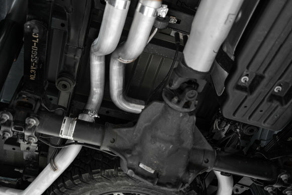 MBRP 17-20 Ford F-150 Raptor 3.5L Ecoboost Dual Rear Exit T409 3in Resonator Back Exhaust System