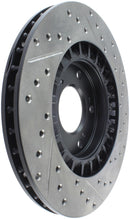 StopTech 00-09 S2000 Slotted & Drilled Right Front Rotor-9