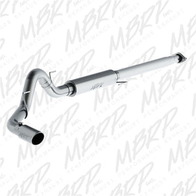 MBRP 2015 Ford F-150 2.7L / 3.5L EcoBoost 4in Cat Back Single Side Alum Exhaust System - 0