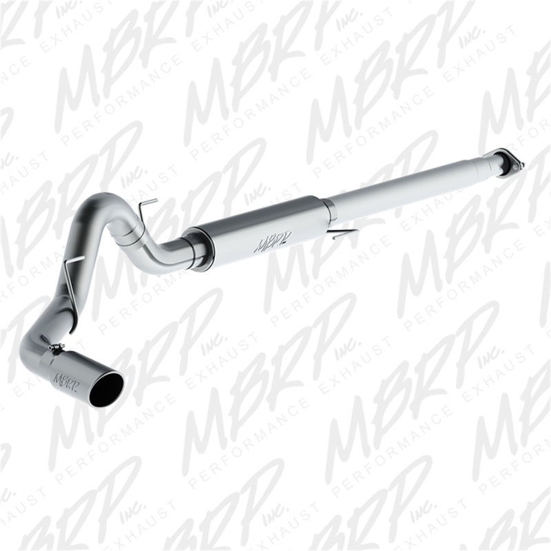 MBRP 2015 Ford F-150 2.7L / 3.5L EcoBoost 4in Cat Back Single Side Alum Exhaust System - 0