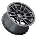 ICON Vector 6 17x8.5 6x5.5 0mm Offset 4.75in BS 106.1mm Bore Satin Black Wheel-3