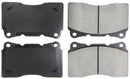 StopTech Performance 04-07 STi / 03-06 Evo / 08-10 Evo / 10+ Camaro Front Brake Pads-9