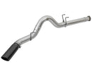 aFe ATLAS 5in DPF-Back Alum Steel Exhaust System w/Black Tip 2017 Ford Diesel Trucks V8-6.7L (td)-9