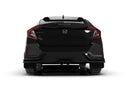 Rally Armor 17-19 Honda Civic Sport/Sport Touring Black UR Mud Flap w/Red Logo-2