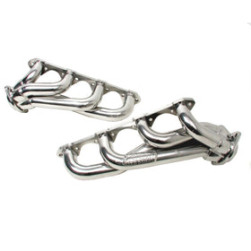 BBK 79-93 Mustang 5.0 Shorty Unequal Length Exhaust Headers - 1-5/8 Silver Ceramic - 0