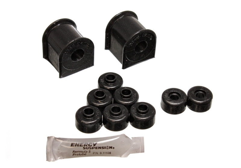 Energy Suspension 89-94 Nissan 240SX (S13) Black 15mm Rear Sway Bar Bushing Set - 0