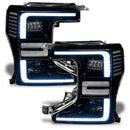 Oracle 20-22 Ford F-250/350 Super Duty Dynamic ColorSHIFT Headlight DRL Upgrade Kit w/Switchback-13