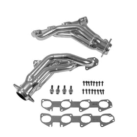 BBK 11-20 Dodge Challenger Hemi 6.4L Shorty Tuned Length Exhaust Headers - 1-7/8in Silver Ceramic - 0