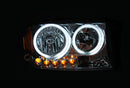 ANZO 2005-2008 Toyota Corolla Crystal Headlight Chrome Amber-7