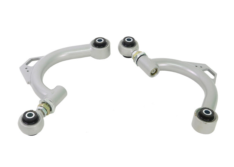 Whiteline 2015+ Honda Civic Rear Upper Camber Arm Adjustable - Pair - 0