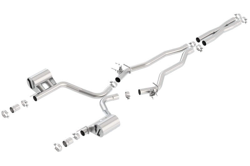 Borla 15-16 Dodge Challenger SRT/Scat Pcak 6.4L V8 ATAK Catback Exhaust - 0