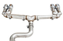 AWE Tuning Audi 8V S3 Track Edition Exhaust w/Chrome Silver Tips 102mm-4