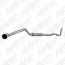 MBRP 88-93 Dodge 2500/3500 Cummins 4WD ONLY Turbo Back Single Side Exit Alum Exhaust System-2