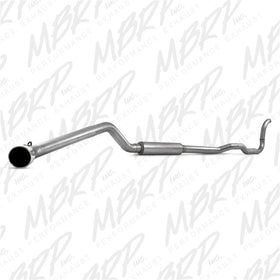 MBRP 88-93 Dodge 2500/3500 Cummins 4WD ONLY Turbo Back Single Side Exit Alum Exhaust System - 0