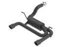 Borla 2018 Jeep Wrangler JL/JLU 3.6L 2DR/4DR ATAK SS Axle Back Black Coated Exhaust w/3.5in Tips-2