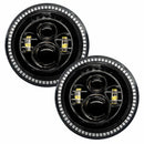 Oracle 7in High Powered LED Headlights - Black Bezel - ColorSHIFT No Controller-1