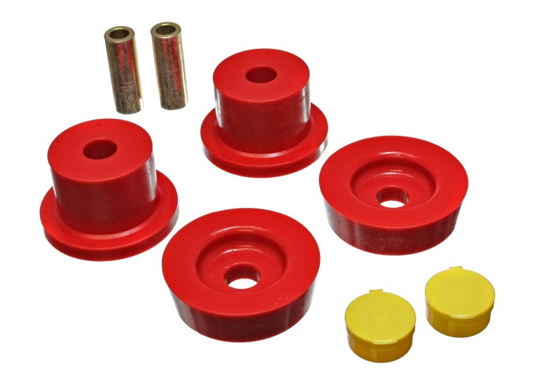 Energy Suspension 90-97 Mazda Miata Red Rear Differential Bushing Set - 0