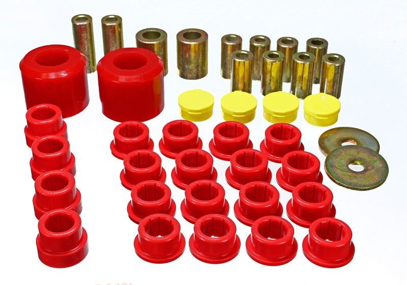 Energy Suspension 10 Chevy Camaro Red Rear End Control Arm Bushing Set - 0