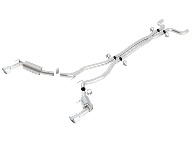 Borla 10-13 Chevy Camaro SS 6.2L 8cyl Aggressive Catback Exhaust - 0