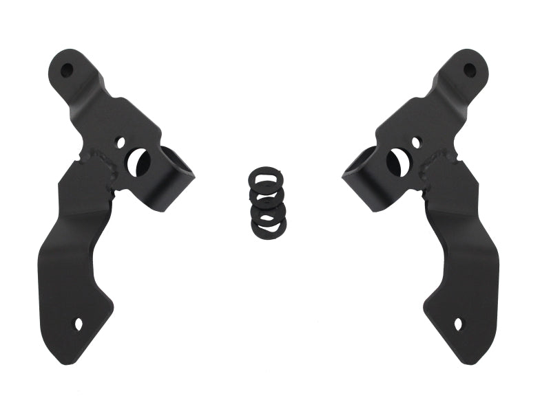 Go Rhino 18-20 Jeep Wrangler JL/JLU/Gladiator JT Light Mount - Two 3in Cubes Offset - 0