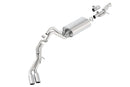 Borla Touring Cat Back 15-16 GMC Denali 6.2L V8 2.75in, 2.25in Dual Same Side Exit 4in Tips Exhaust-1