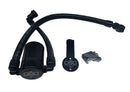 J&L 2011-2017 Ford Mustang GT Driver Side Oil Separator 3.0 - Black Anodized-1