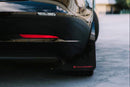 Rally Armor 17-23 Tesla Model 3 Black UR Mud Flap w/Red Logo-3